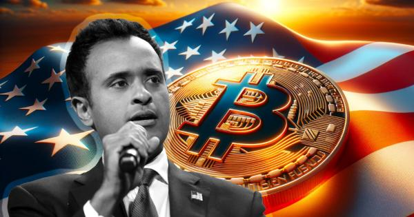 Vivek Ramaswamy表示他的加密貨幣政策將確保美國人的經濟自由